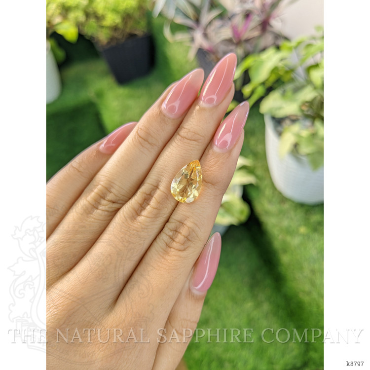 4.75 Ct. Citrine from Ceylon (Sri Lanka)