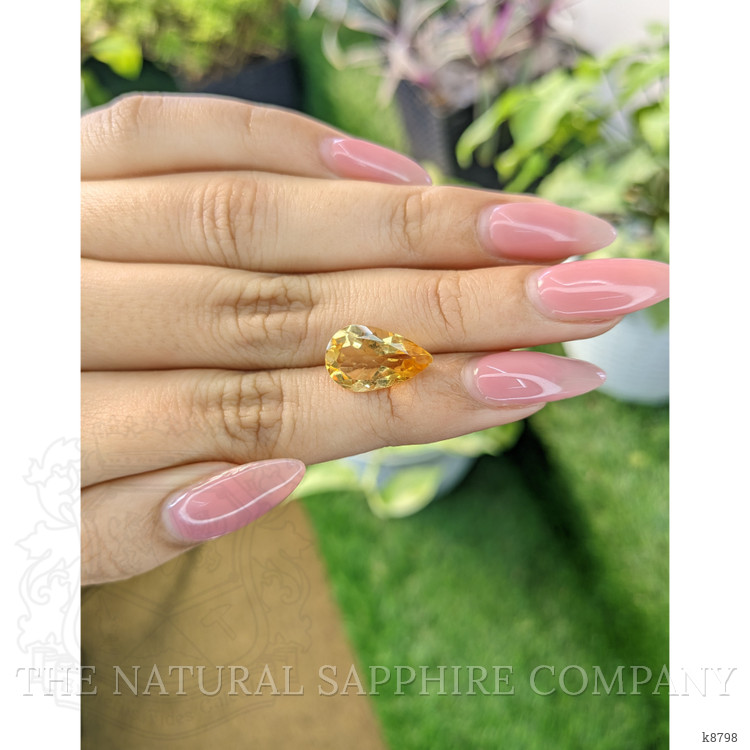 4.28 Ct. Citrine from Ceylon (Sri Lanka)