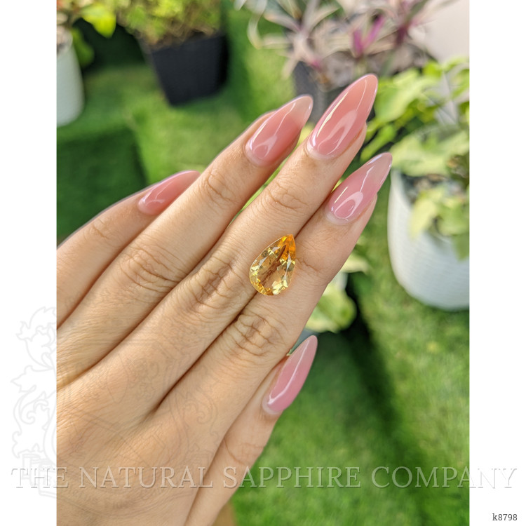 4.28 Ct. Citrine from Ceylon (Sri Lanka)