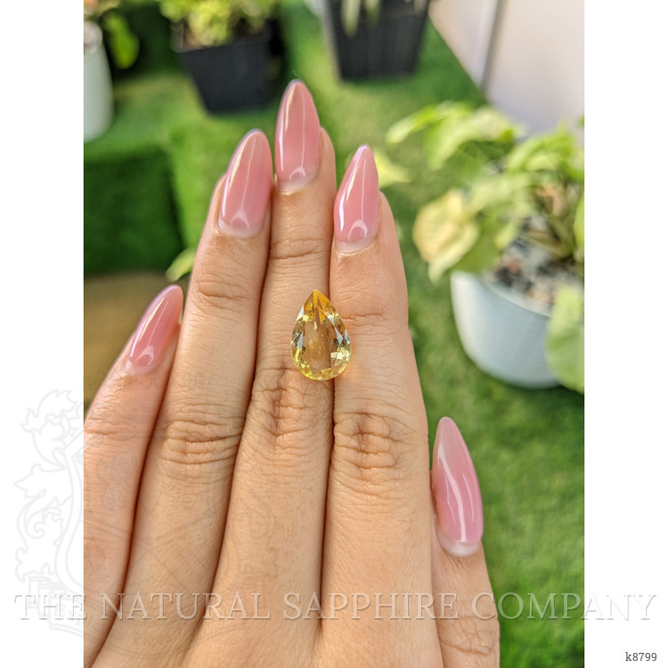 4.59 Ct. Citrine from Ceylon (Sri Lanka)