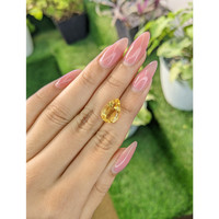 4.48 Ct. Citrine from Ceylon (Sri Lanka) Life Style