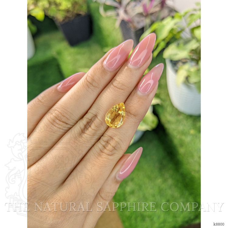 4.48 Ct. Citrine from Ceylon (Sri Lanka)