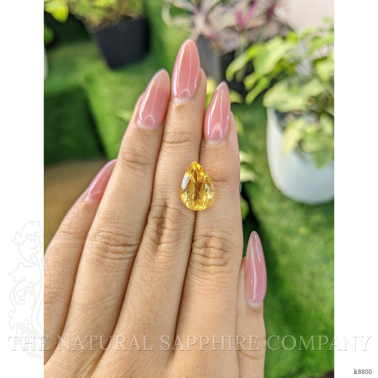 4.48 Ct. Citrine from Ceylon (Sri Lanka)