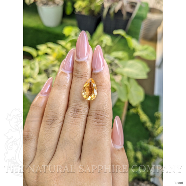5.11 Ct. Citrine from Ceylon (Sri Lanka)