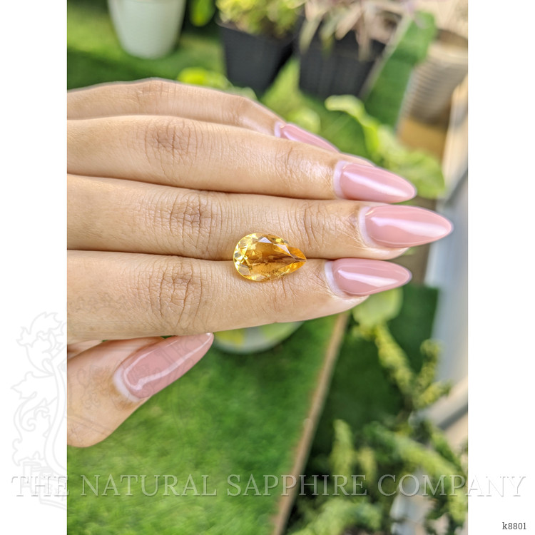 5.11 Ct. Citrine from Ceylon (Sri Lanka)
