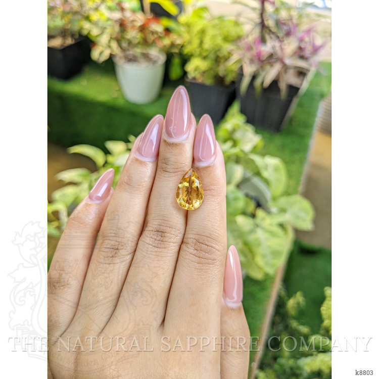 4.49 Ct. Citrine from Ceylon (Sri Lanka)