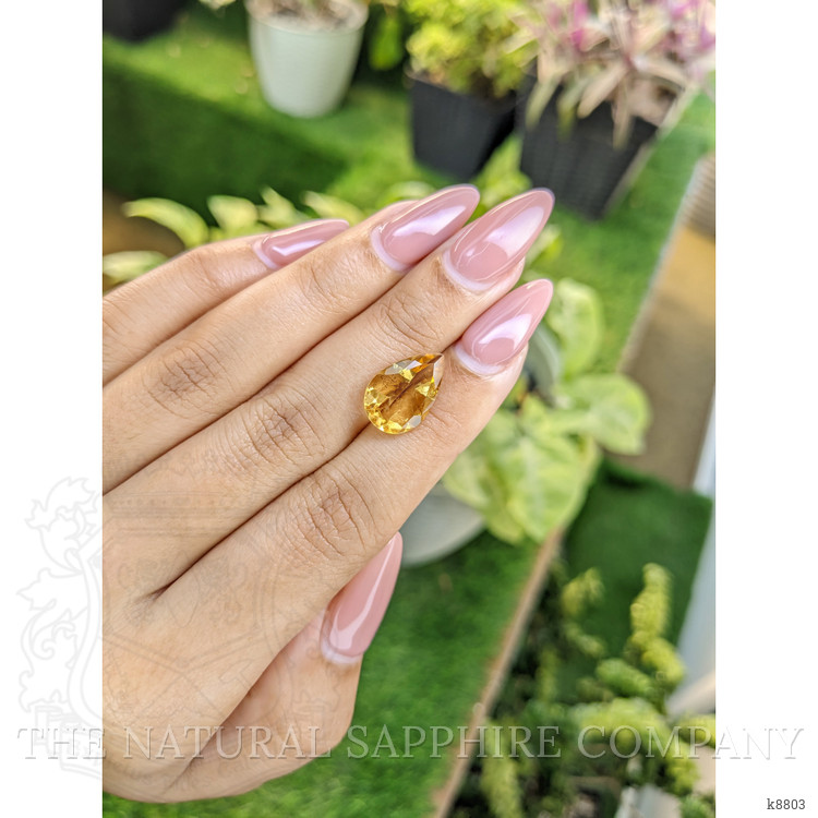 4.49 Ct. Citrine from Ceylon (Sri Lanka)