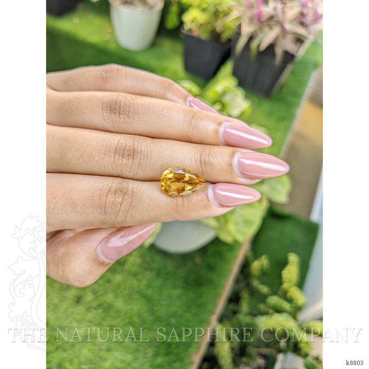 4.49 Ct. Citrine from Ceylon (Sri Lanka)