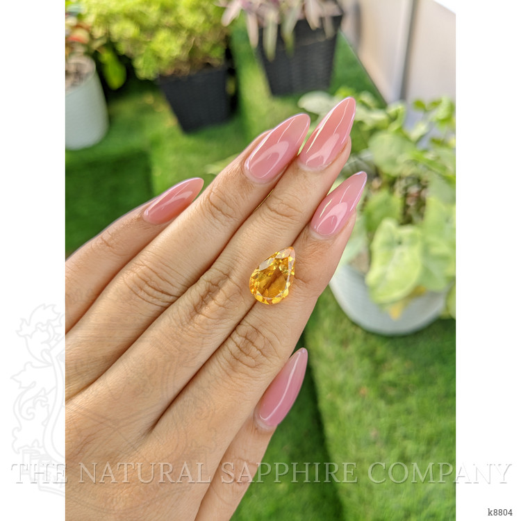 5.11 Ct. Citrine from Ceylon (Sri Lanka)