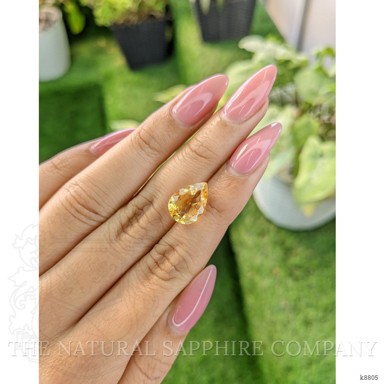 3.86 Ct. Citrine from Ceylon (Sri Lanka)