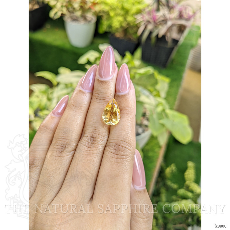 4.93 Ct. Citrine from Ceylon (Sri Lanka)