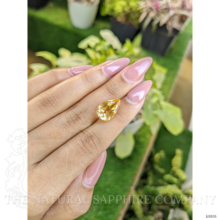 4.93 Ct. Citrine from Ceylon (Sri Lanka)