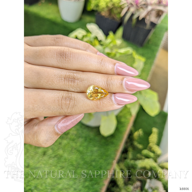 4.93 Ct. Citrine from Ceylon (Sri Lanka)