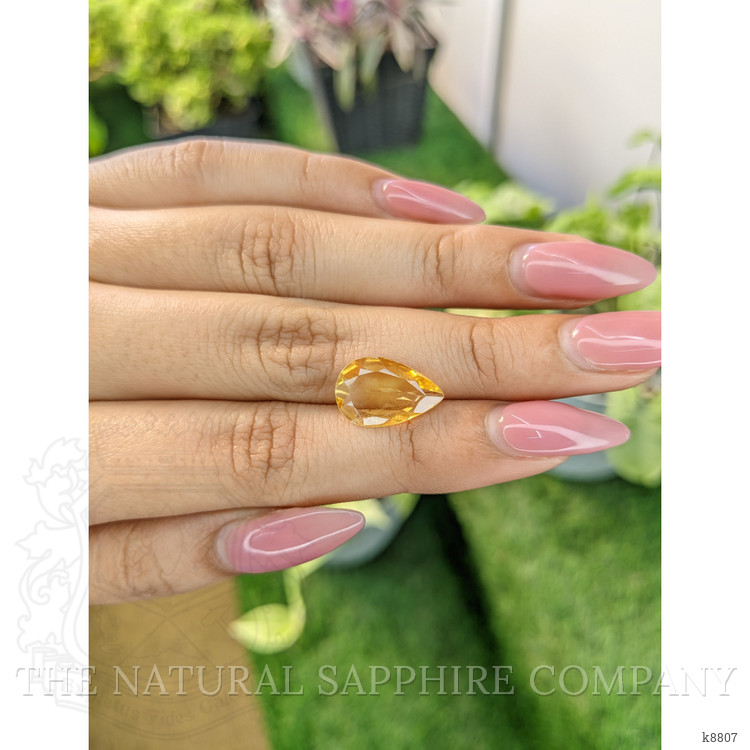 3.25 Ct. Citrine from Ceylon (Sri Lanka)