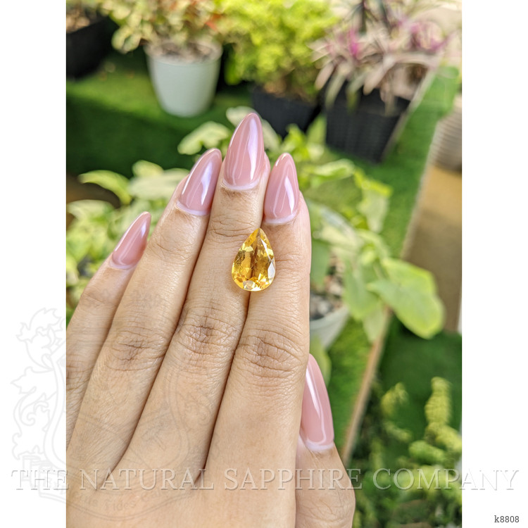 4.38 Ct. Citrine from Ceylon (Sri Lanka)