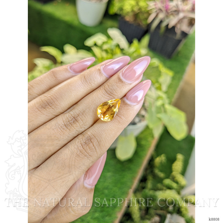 4.38 Ct. Citrine from Ceylon (Sri Lanka)
