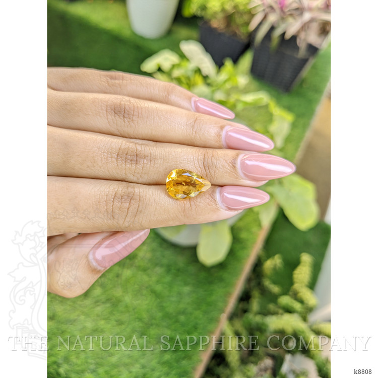 4.38 Ct. Citrine from Ceylon (Sri Lanka)