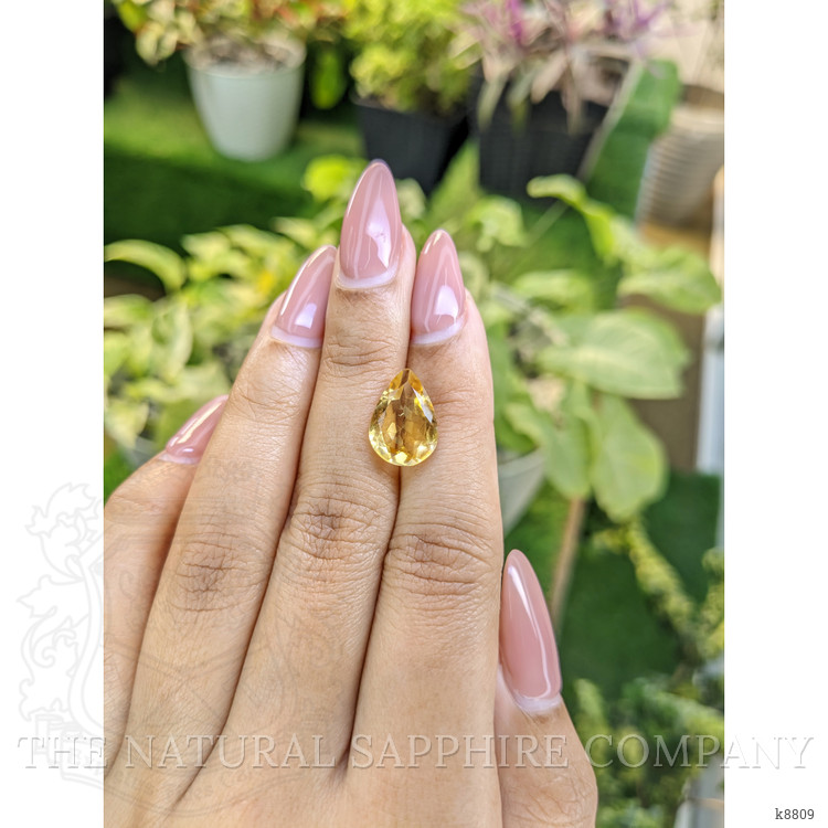 3.70 Ct. Citrine from Ceylon (Sri Lanka)