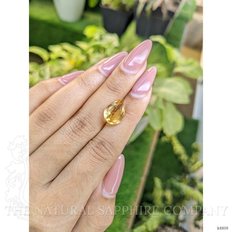 3.70 Ct. Citrine from Ceylon (Sri Lanka)