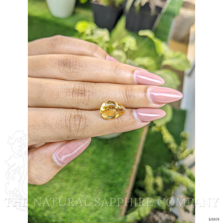 3.70 Ct. Citrine from Ceylon (Sri Lanka)