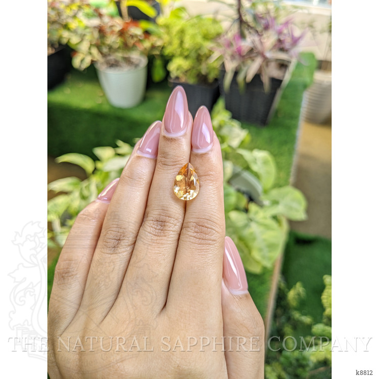 4.20 Ct. Citrine from Ceylon (Sri Lanka)