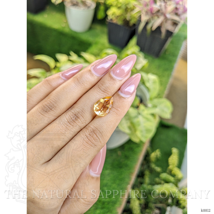 4.20 Ct. Citrine from Ceylon (Sri Lanka)