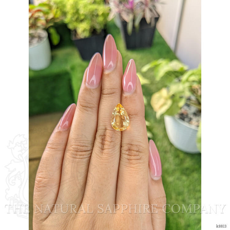 4.69 Ct. Citrine from Ceylon (Sri Lanka)