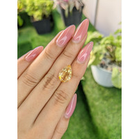 4.69 Ct. Citrine from Ceylon (Sri Lanka) Life Style