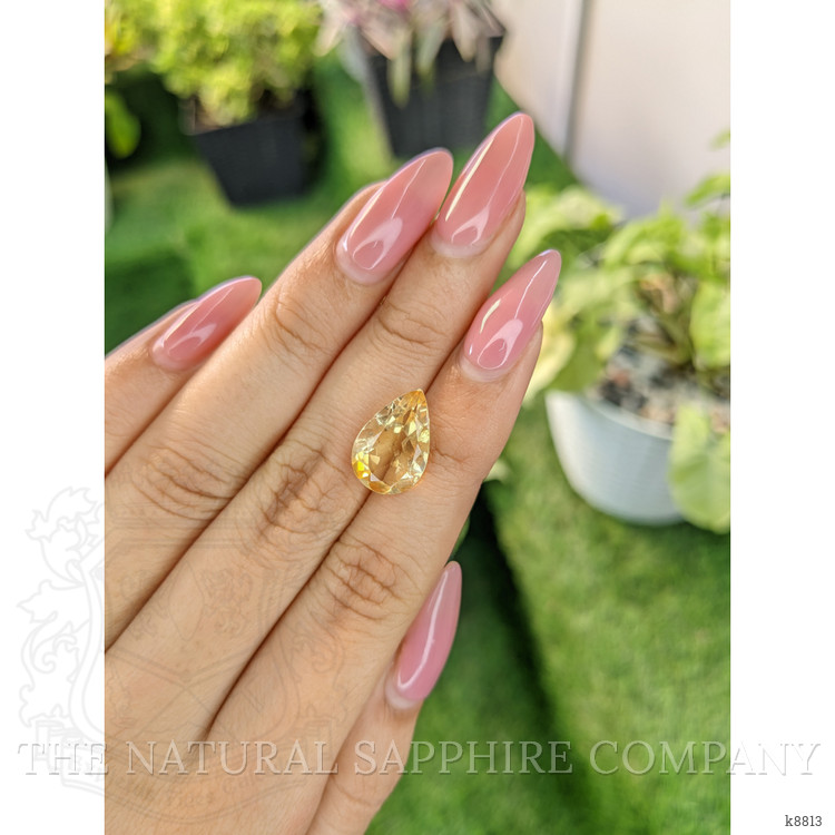 4.69 Ct. Citrine from Ceylon (Sri Lanka)