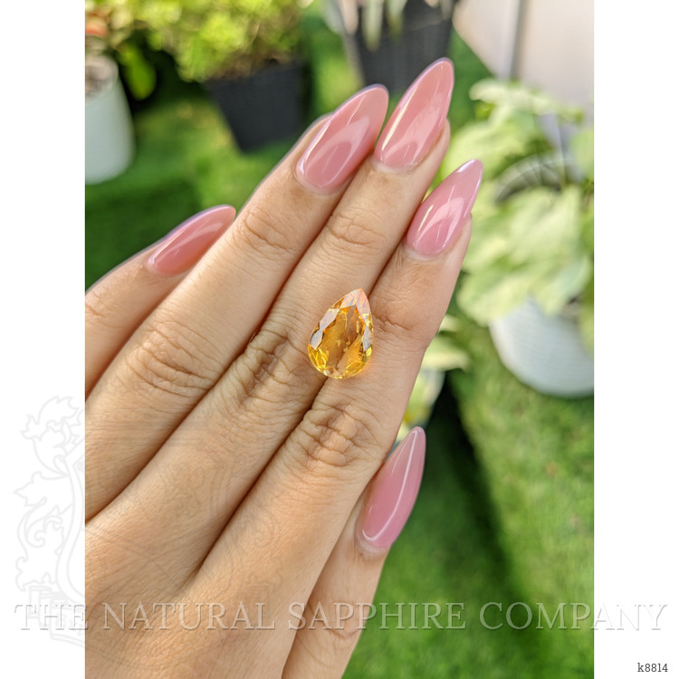 4.27 Ct. Citrine from Ceylon (Sri Lanka)