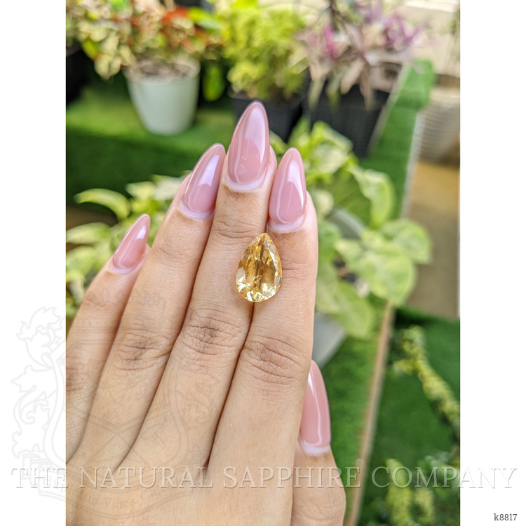 5.67 Ct. Citrine from Ceylon (Sri Lanka)