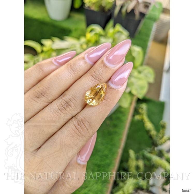 5.67 Ct. Citrine from Ceylon (Sri Lanka)