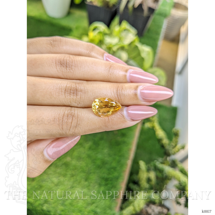 5.67 Ct. Citrine from Ceylon (Sri Lanka)