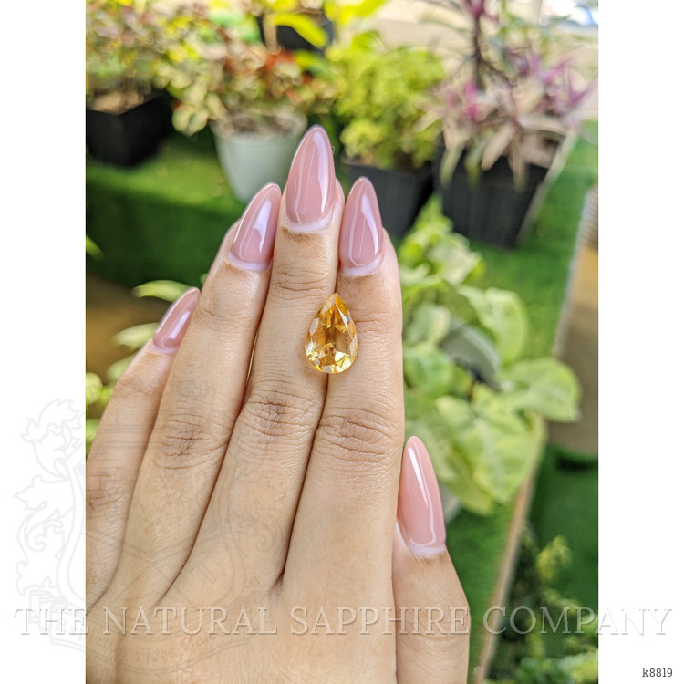 4.84 Ct. Citrine from Ceylon (Sri Lanka)