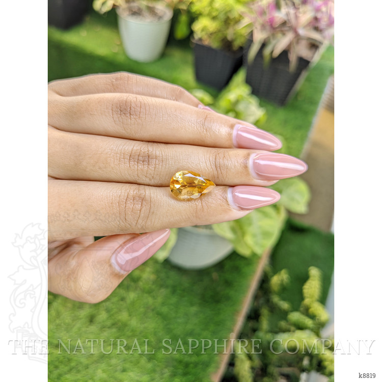 4.84 Ct. Citrine from Ceylon (Sri Lanka)