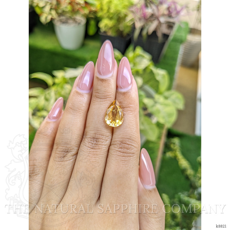 4.47 Ct. Citrine from Ceylon (Sri Lanka)