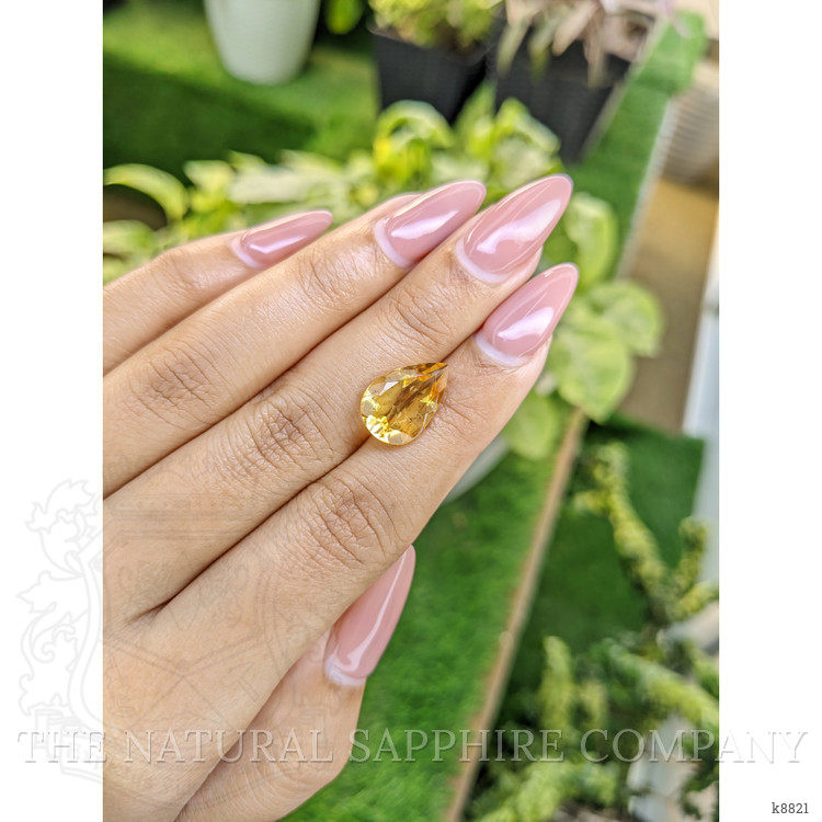 4.47 Ct. Citrine from Ceylon (Sri Lanka)