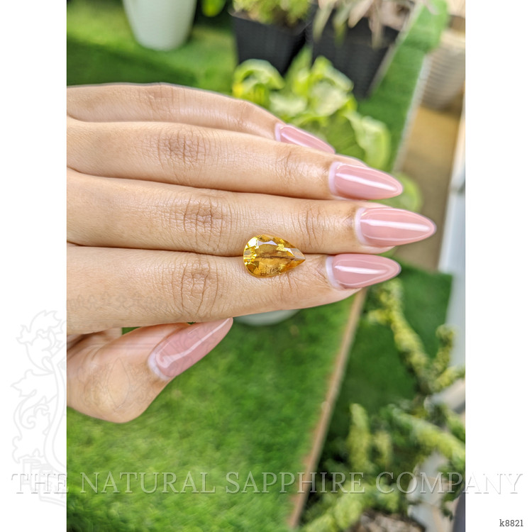 4.47 Ct. Citrine from Ceylon (Sri Lanka)