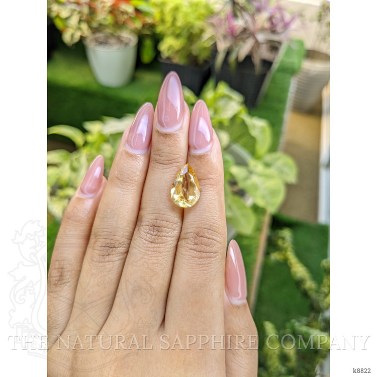 4.63 Ct. Citrine from Ceylon (Sri Lanka)