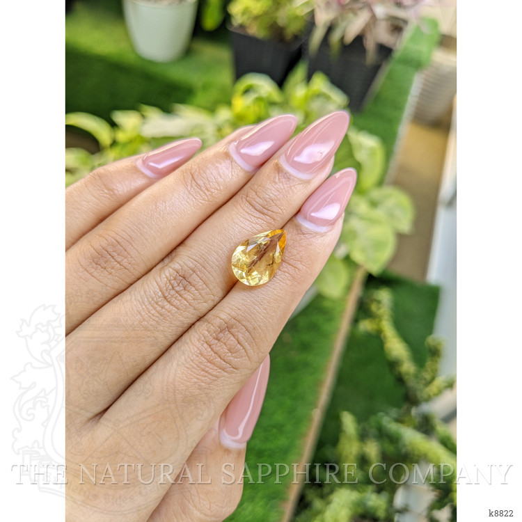 4.63 Ct. Citrine from Ceylon (Sri Lanka)