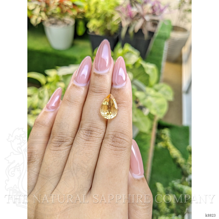 4.58 Ct. Citrine from Ceylon (Sri Lanka)