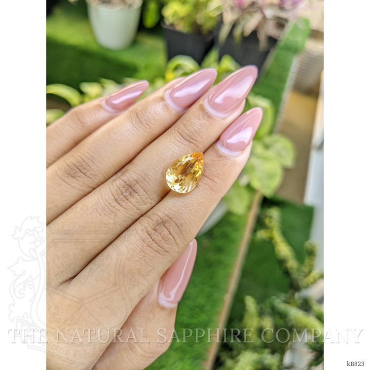 4.58 Ct. Citrine from Ceylon (Sri Lanka)