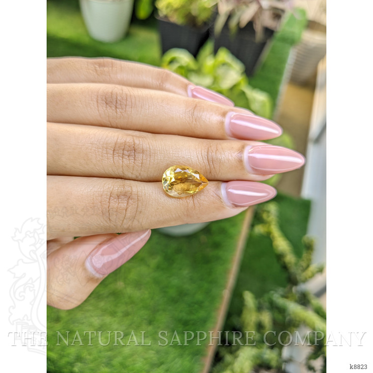 4.58 Ct. Citrine from Ceylon (Sri Lanka)