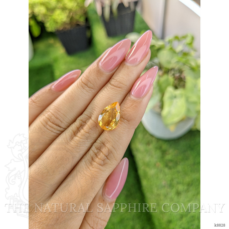 3.95 Ct. Citrine from Ceylon (Sri Lanka)