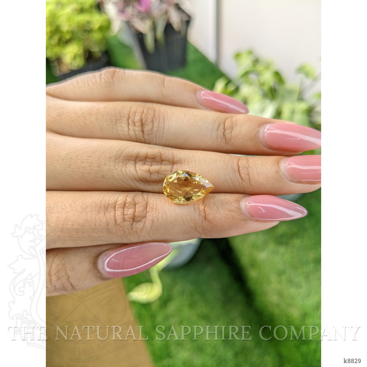 4.44 Ct. Citrine from Ceylon (Sri Lanka)