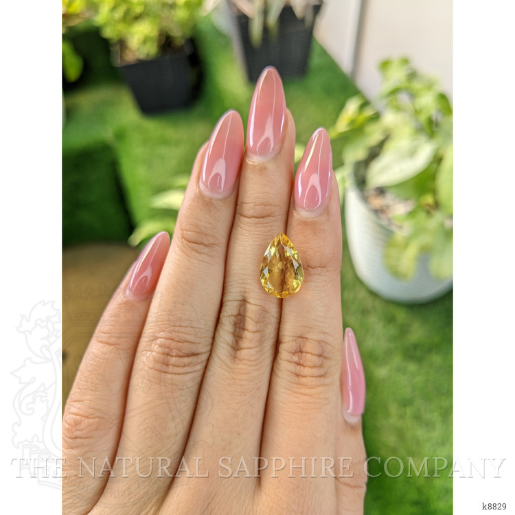 4.44 Ct. Citrine from Ceylon (Sri Lanka)