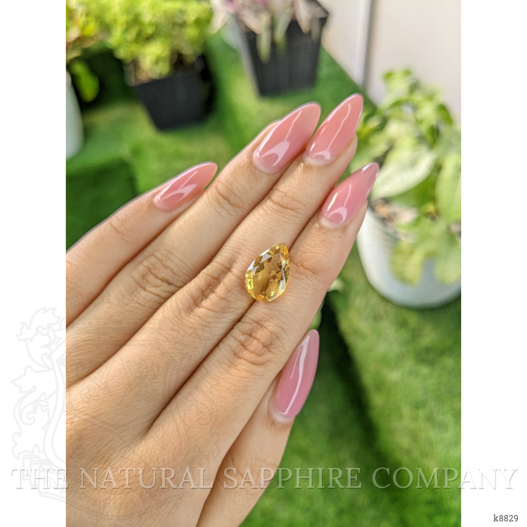 4.44 Ct. Citrine from Ceylon (Sri Lanka)