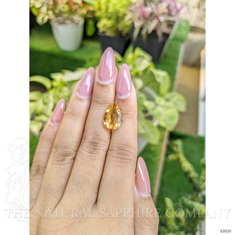 4.36 Ct. Citrine from Ceylon (Sri Lanka)