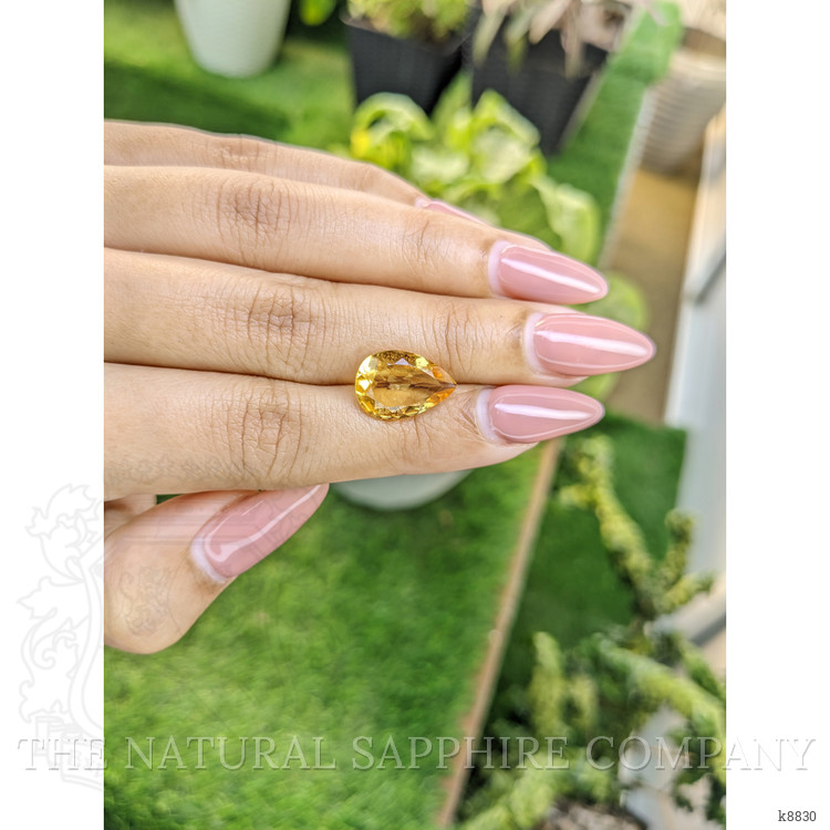 4.36 Ct. Citrine from Ceylon (Sri Lanka)