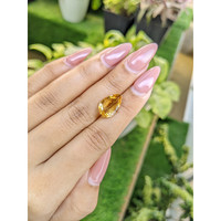4.08 Ct. Citrine from Ceylon (Sri Lanka) Life Style